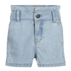 Meisjes Jeans shorts van Koko Noko in de kleur Blue jeans in maat 128.