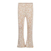 Meisjes Legging flared van Koko Noko in de kleur Camel in maat 128.