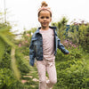 Meisjes Legging flared van Koko Noko in de kleur Pink in maat 128.