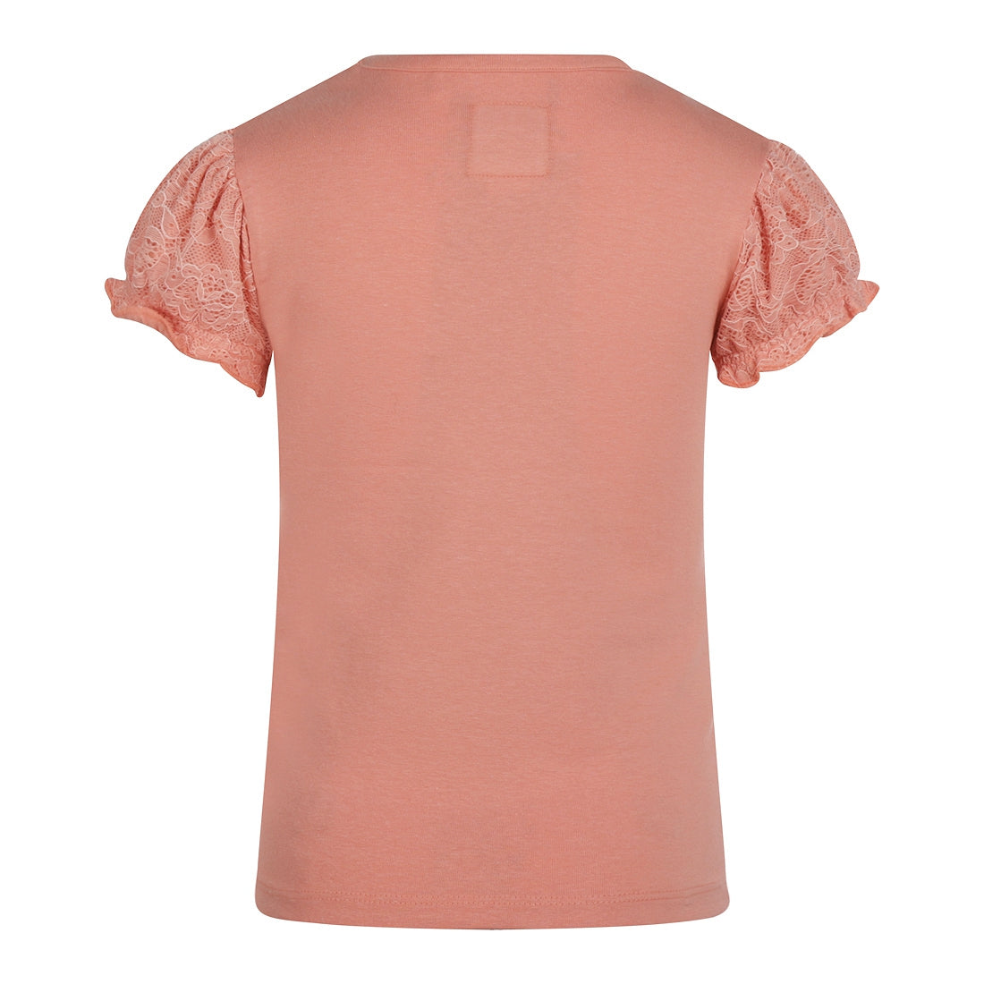 Meisjes T-shirt ss van Koko Noko in de kleur Coral pink in maat 128.