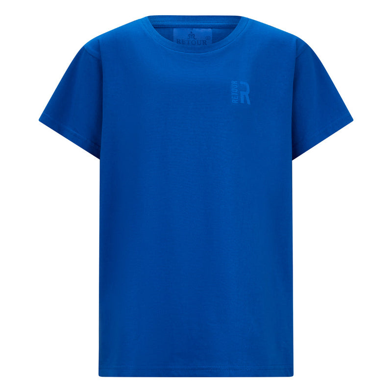 Jongens T-Shirt Seth van RETOUR in de kleur electric blue in maat 182-188.
