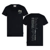 Jongens T-Shirt with back-print Guus van RETOUR in de kleur black in maat 182-188.