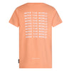 Jongens T-Shirt with back-print Kyle van RETOUR in de kleur living coral in maat 182-188.
