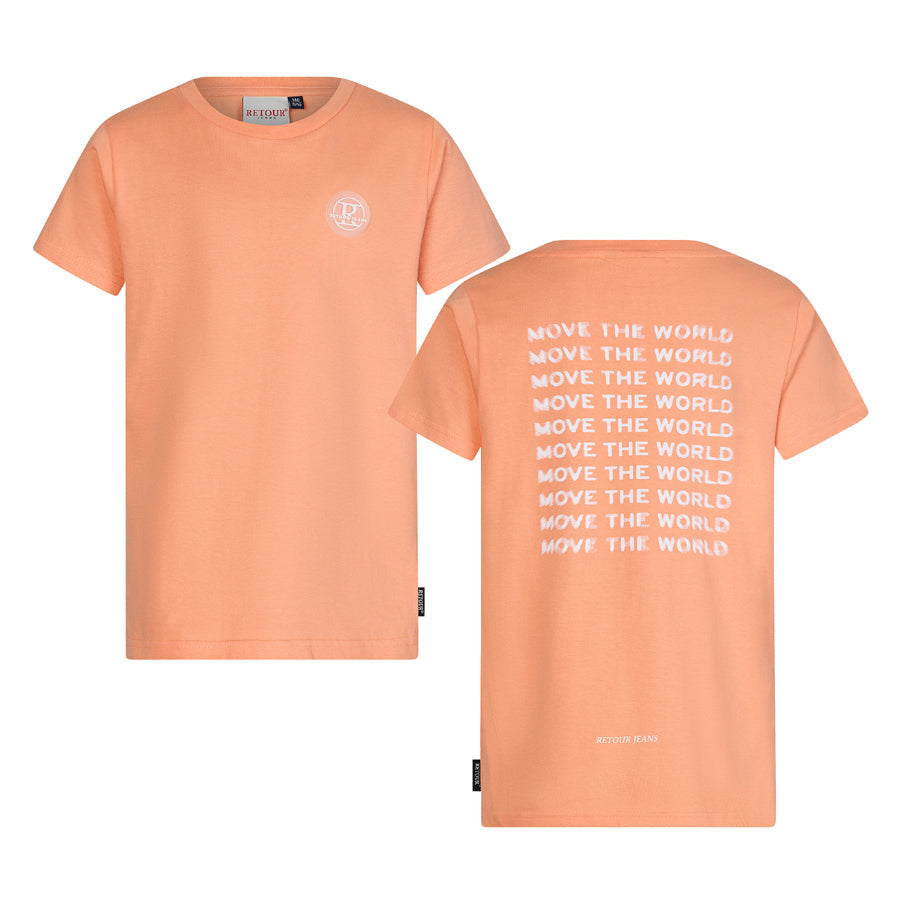 RETOUR T-Shirt with back-print Kyle
