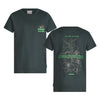 Jongens T-Shirt with back-print Nathan van RETOUR in de kleur moss green in maat 182-188.