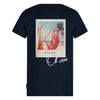 Jongens T-Shirt with back-print Damon van RETOUR in de kleur dark navy in maat 182-188.