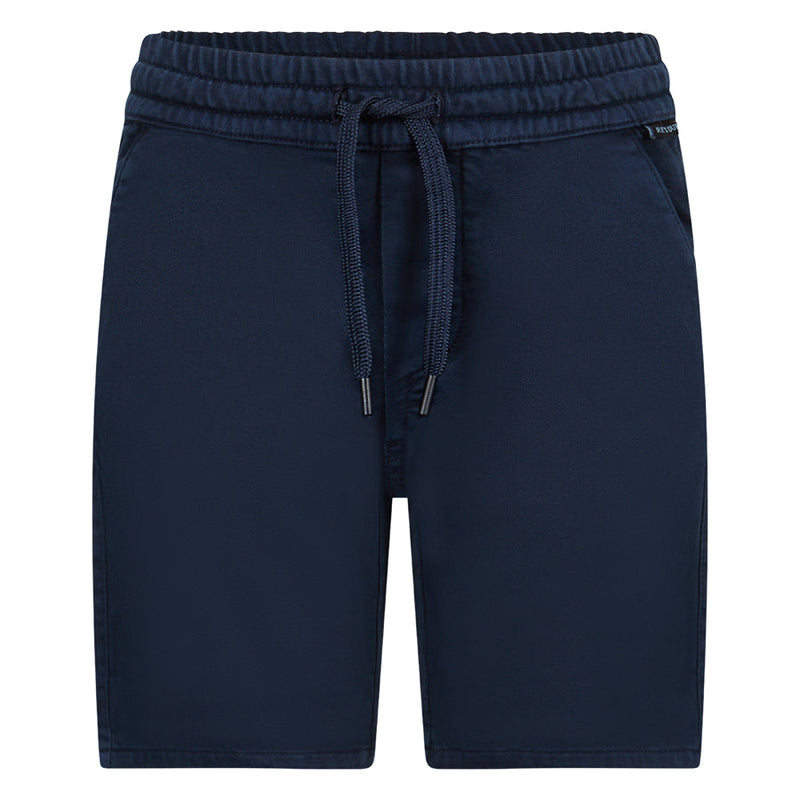 Jongens Shorts Steve van RETOUR in de kleur dark navy in maat 182-188.