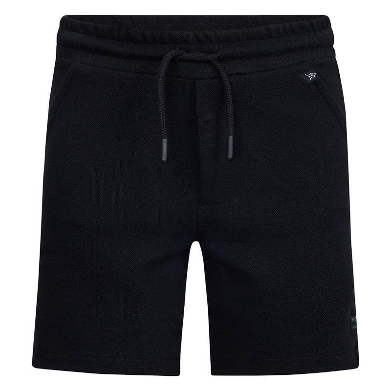 Jongens Sweat shorts Dinand van RETOUR in de kleur black in maat 182-188.