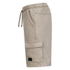 Jongens Cargo sweat shorts Vito van RETOUR in de kleur camel in maat 182-188.