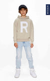 Jongens Hooded sweater Giome van RETOUR in de kleur camel in maat 182-188.