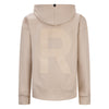 Jongens Hooded sweat cardigan Jelle van RETOUR in de kleur bone in maat 182-188.