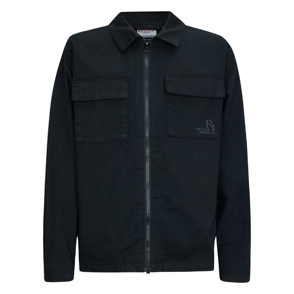 Jongens Jacket Brent van RETOUR in de kleur black in maat 182-188.