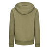 Jongens Hooded sweater Jorrit van RETOUR in de kleur dusty olive in maat 182-188.
