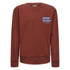 Jongens Crewneck sweater Kelto van RETOUR in de kleur port in maat 182-188.
