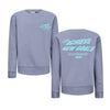 Jongens Crewneck sweater Kelto van RETOUR in de kleur grey violet/ corn flower in maat 182-188.