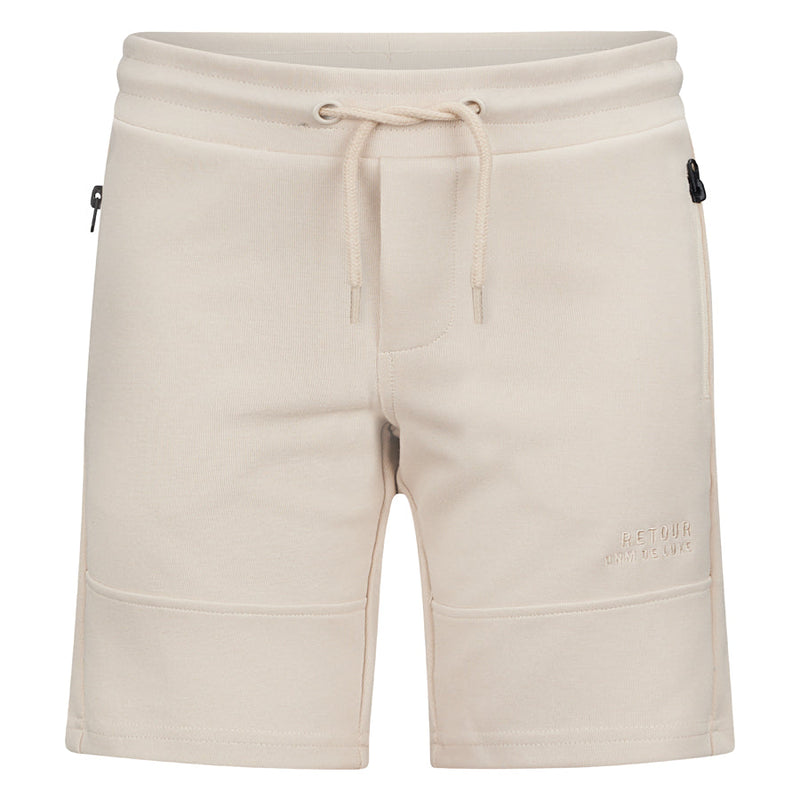 Jongens Short Vito van Retour in de kleur Bone in maat 158-164.