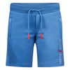 Jongens Short Spin (Touzani) van Retour in de kleur Faded Blue in maat 158-164.
