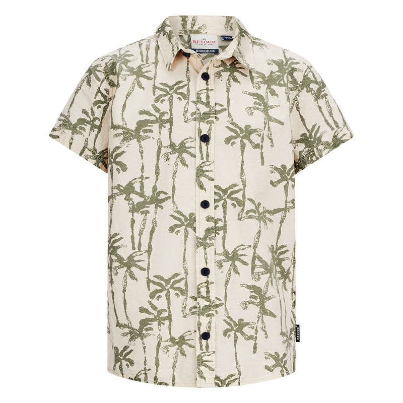 Jongens Shirt Levi van Retour in de kleur Bone in maat 158-164.