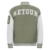 Jongens Jacket Matteo van Retour in de kleur Pistachio in maat 158-164.