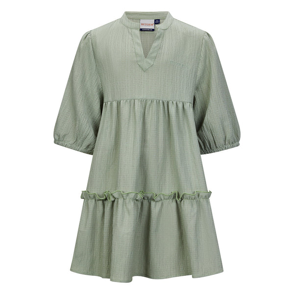 Meisjes Dress Page van RETOUR in de kleur sea grass in maat 182-188.