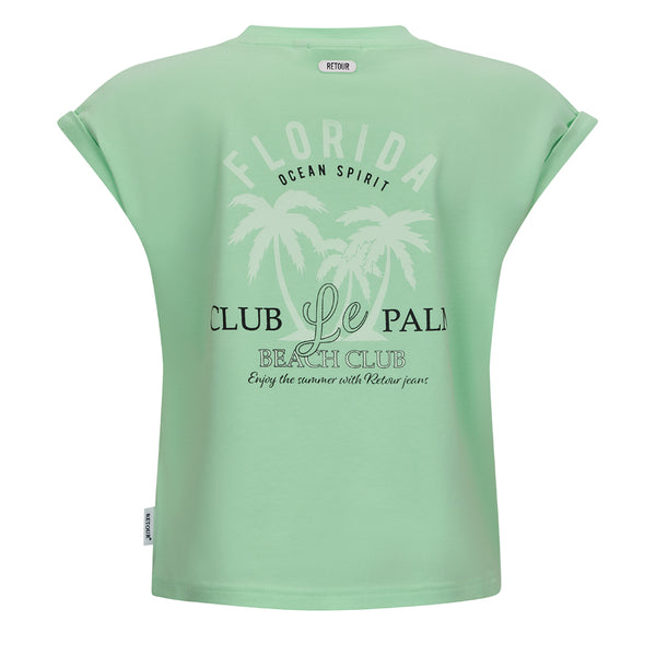 RETOUR T-Shirt with back-print Natalia