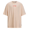 Meisjes Oversized t-shirt Jolene van RETOUR in de kleur bleached peach in maat 182-188.