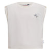 Meisjes Top with back-print Xaja van RETOUR in de kleur optical white in maat 182-188.