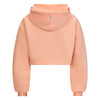 Meisjes Hooded cropped sweater Bibi van RETOUR in de kleur papaya in maat 182-188.