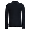 Meisjes Lonsleeve rib Vivre van RETOUR in de kleur black in maat 182-188.