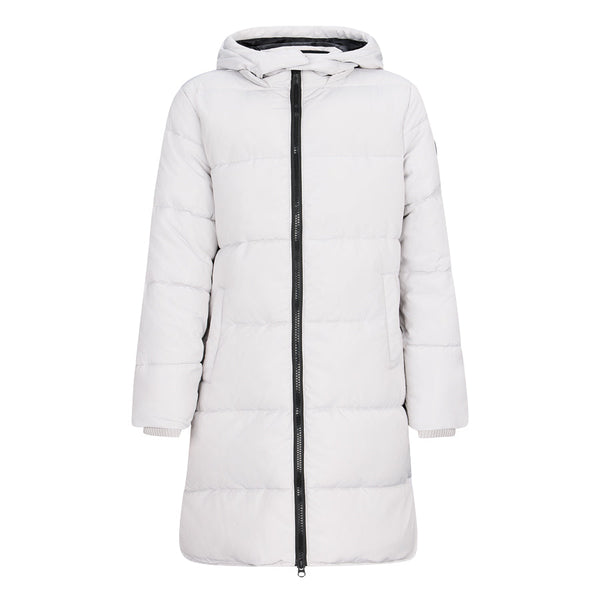 Meisjes Jacket Jacky van RETOUR in de kleur light grey in maat 170-176.