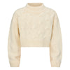 Meisjes Knitwear pullover Anna van RETOUR in de kleur light beige in maat 182-188.