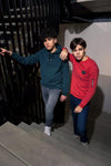 Jongens Jeans Billy Slim Fit van Rellix in de kleur Used Dark Denim in maat 188.