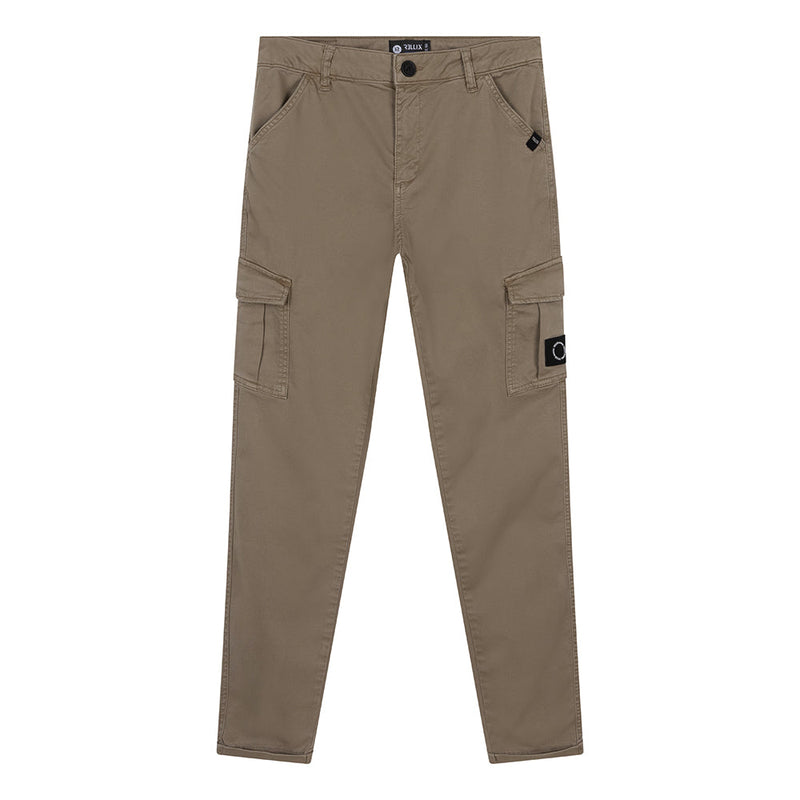 Jongens Cargo Pant Fancy van Rellix in de kleur Sand in maat 188.