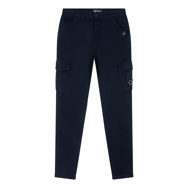 Jongens Cargo Pant Fancy van Rellix in de kleur Navy in maat 188.