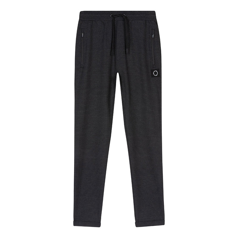 Jongens Jog Pants Check Zip van Rellix in de kleur Black in maat 188.