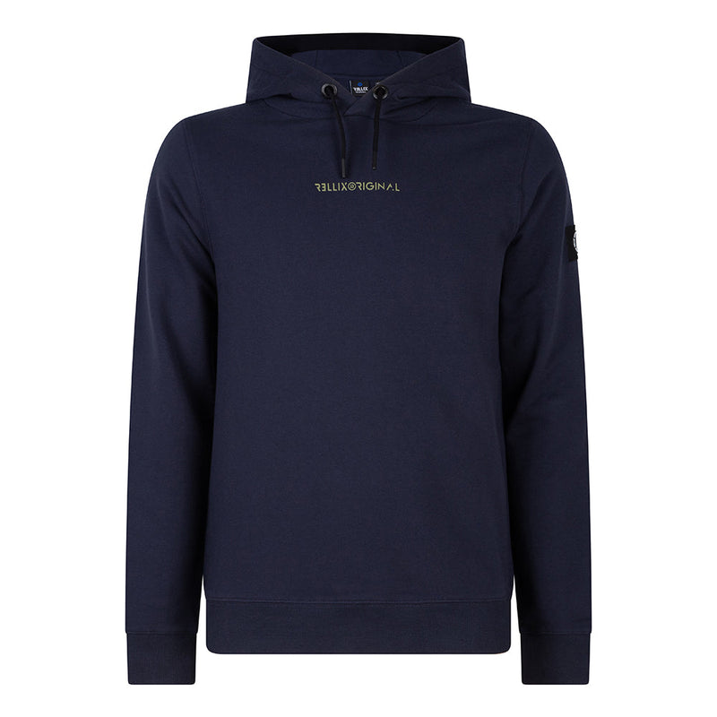 Jongens Hooded Rellix Backprint van Rellix in de kleur Navy in maat 188.