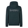 Jongens Hooded Rellix Backprint van Rellix in de kleur Dark Sea Green in maat 188.