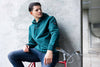 Jongens Hooded Rellix Backprint van Rellix in de kleur Dark Sea Green in maat 188.