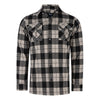 Jongens Shirt Jacket Big Check van Rellix in de kleur Black in maat 188.