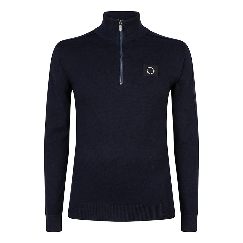 Jongens Knitwear Zip van Rellix in de kleur Navy in maat 188.