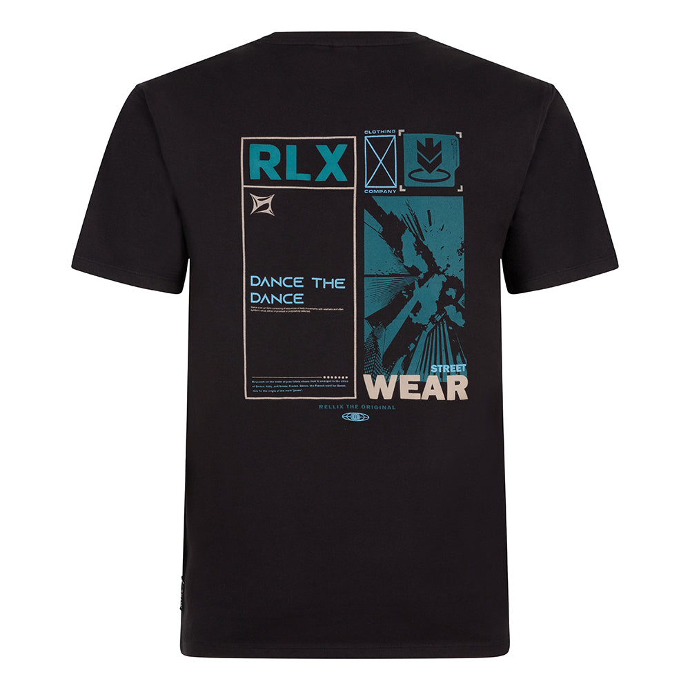 Rellix T-Shirt Rellix Streetwear Backprint Deep Antra