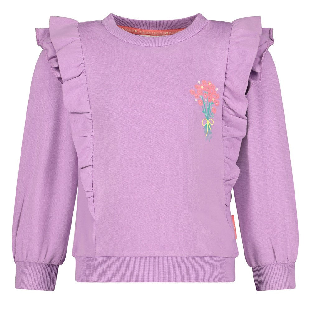 Jubel Sweater ruches - Picknick Perfect