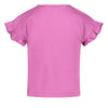 Meisjes T-shirt - Picknick Perfect van Jubel in de kleur Paars in maat 128.