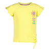 Meisjes T-shirt - Picknick Perfect van Jubel in de kleur Geel in maat 128.