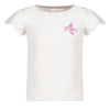 Meisjes T-shirt - Picknick Perfect van Jubel in de kleur Wit in maat 128.