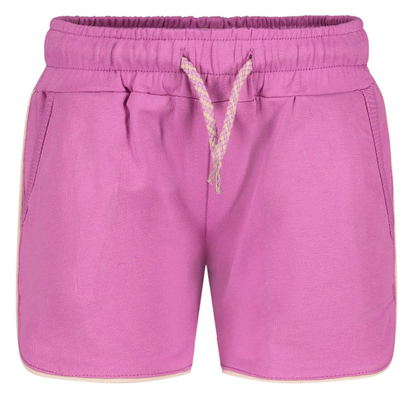 Meisjes Short - Picknick Perfect van Jubel in de kleur Paars in maat 128.