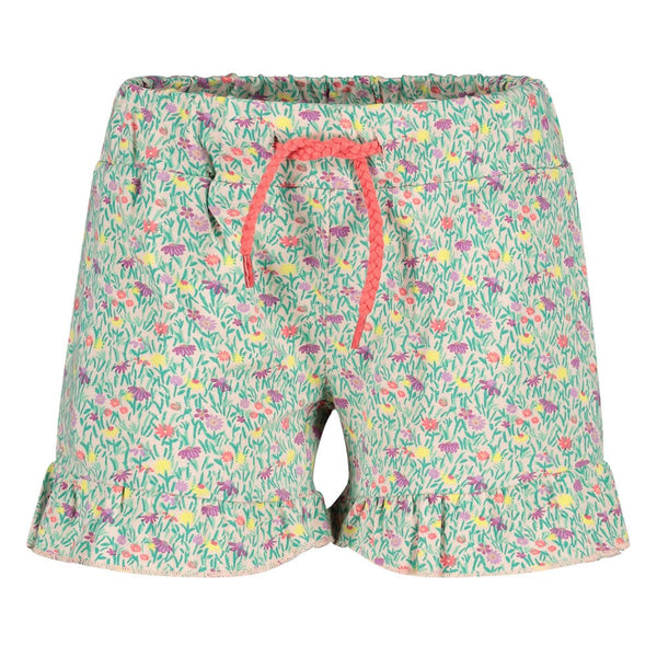 Meisjes Short AOP - Picknick Perfect van Jubel in de kleur Groen in maat 128.