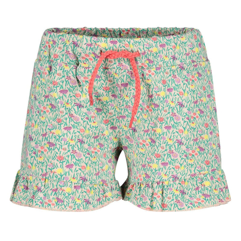 Meisjes Short AOP - Picknick Perfect van Jubel in de kleur Groen in maat 128.