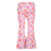 Meisjes Flared broek AOP - Picknick Perfect van Jubel in de kleur Koraal in maat 128.