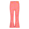 Meisjes Flared broek AOP - Samba Shake van Jubel in de kleur Roze in maat 128.